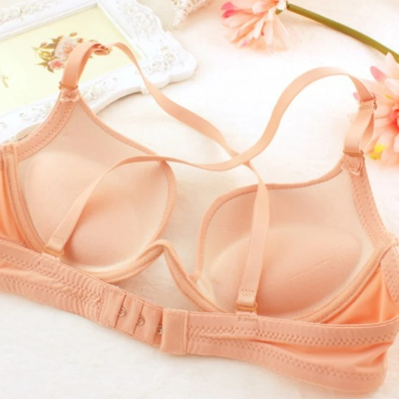 Женское нижнее белье с глубоким вырезом и пуш ап бюстгальтер открытой спиной