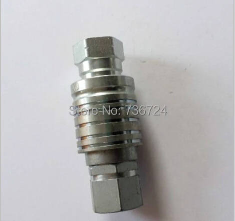 

15 set (30pcs=15Male+15Female) 3/8" carbon steel push and pull type hydraulic quick couplings quick coupler fitting