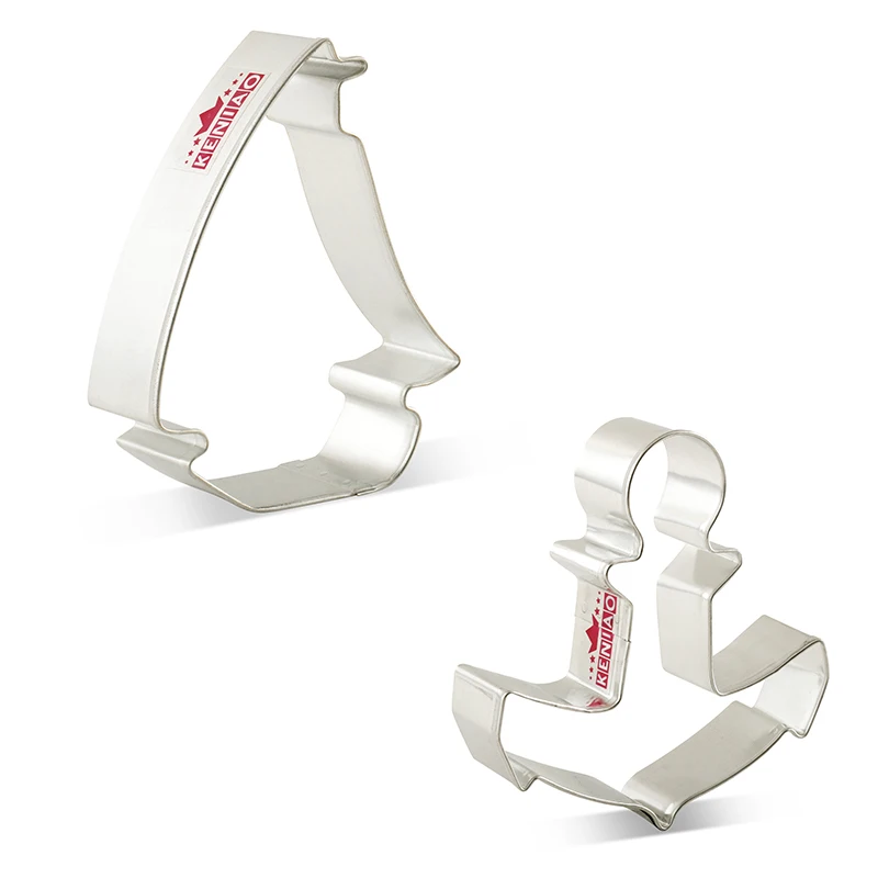 KENIAO Sailboat Dolphin Anchor набор резаков для печенья 2 шт. печенье/помадка/кондитерские
