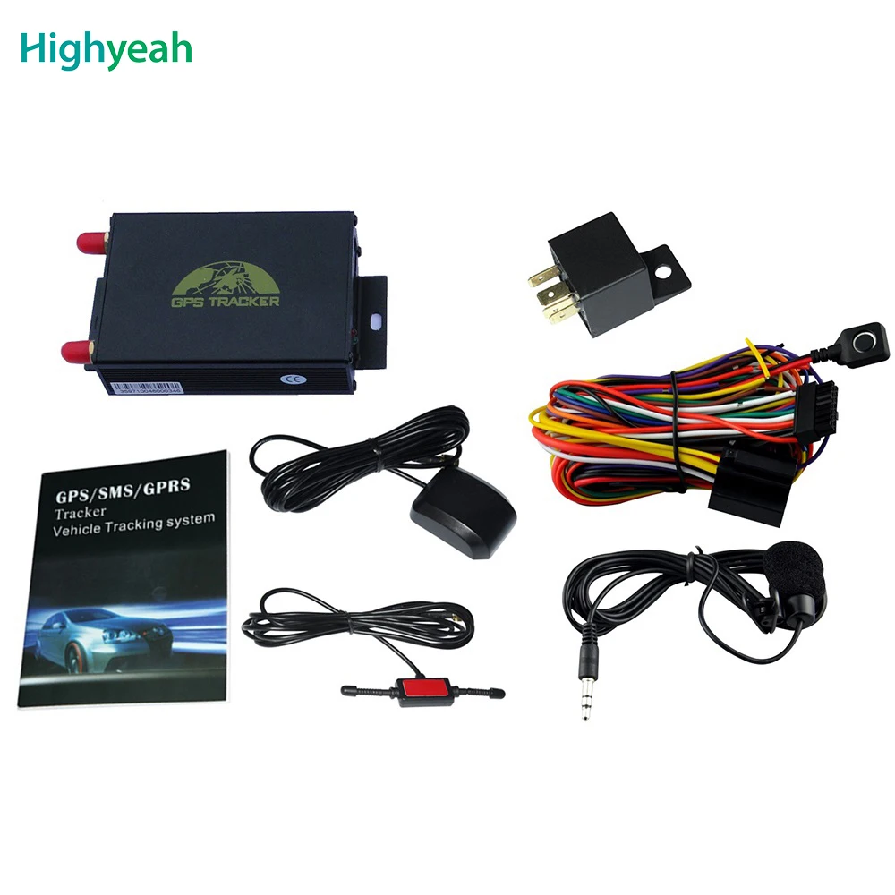 Автомобильный GPS трекер Coban TK105A gsm LBS GPRS SMS|gps satelite|gps lbstrack track |