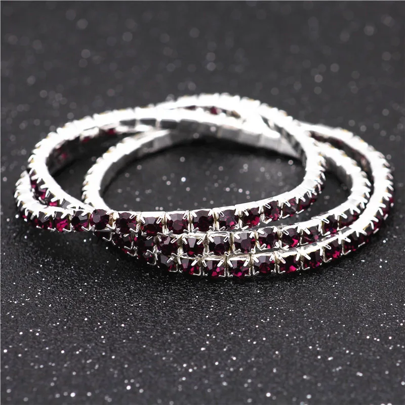 LUFANG Multi Layer Shiny Elastic Rhinestone Bracelet For Women 2019 New Wedding Party Charm Fashion Jewelry Accessories Gifts | Украшения и