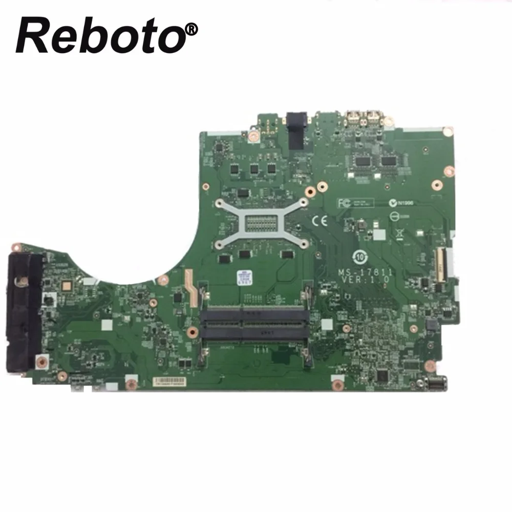 Reboto для MSI GT72 ge72 ноутбук материнской платы с sr1px i7-4710hq 2.5 ГГц Процессор ms-17811 Ver 1.0 материнская плата тестирование быстро корабль