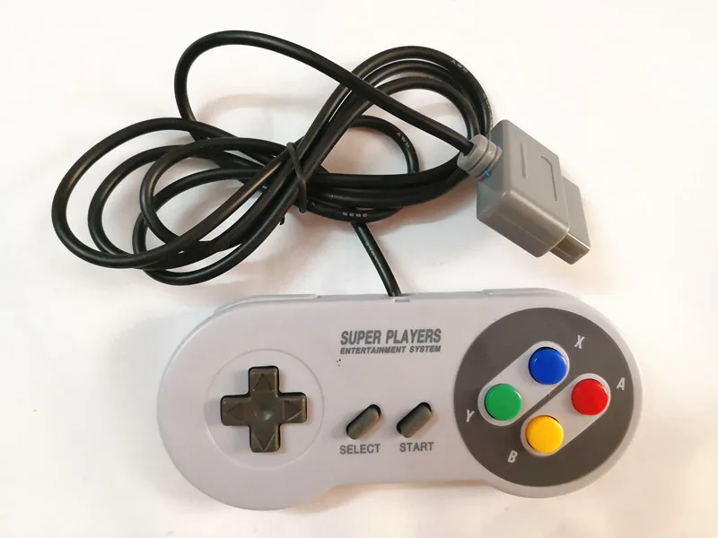 16 бит Управление Игровая мини Gamgpad для SNES Системы консоли Pad|Геймпады| |