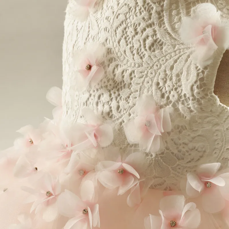 Реальные фото пышные малыша платье для торжеств бальный наряд бак слоновой кости