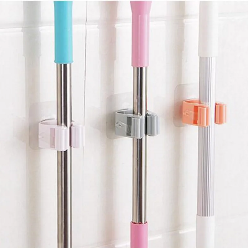 Самоклеящийся крючок для ванной комнаты зажим ногтей органайзер швабры прочные