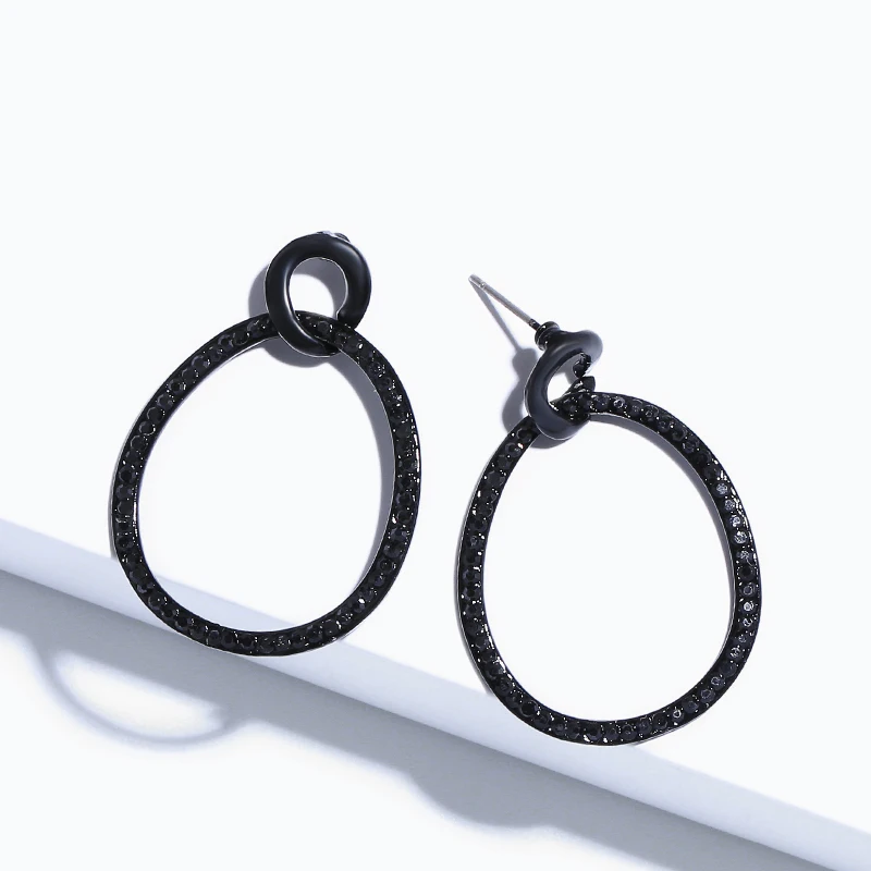 Маленькие золотые серьги-кольца OCESRIO для девочек маленькие с кристаллами женщин