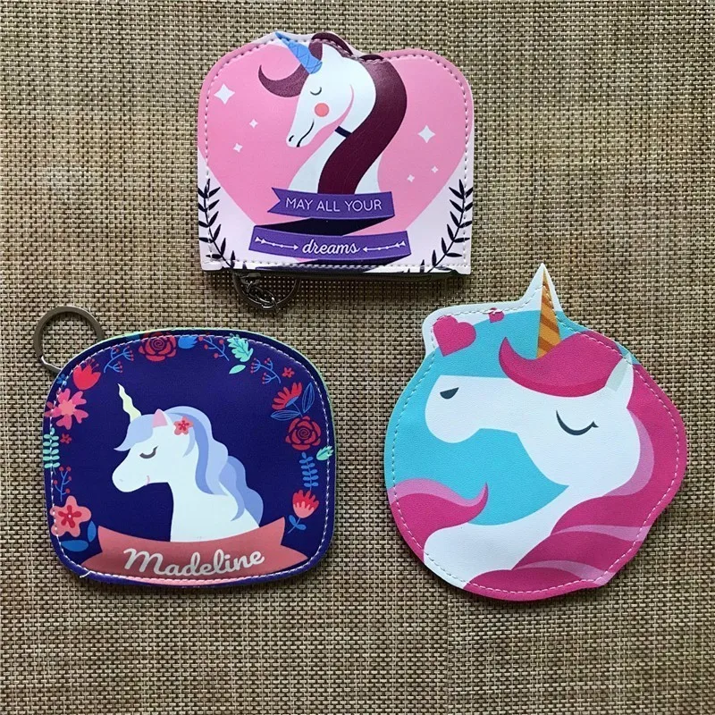 2018 новый шаблон Единорог небольшое изменение посылка мультфильм кошелек руки