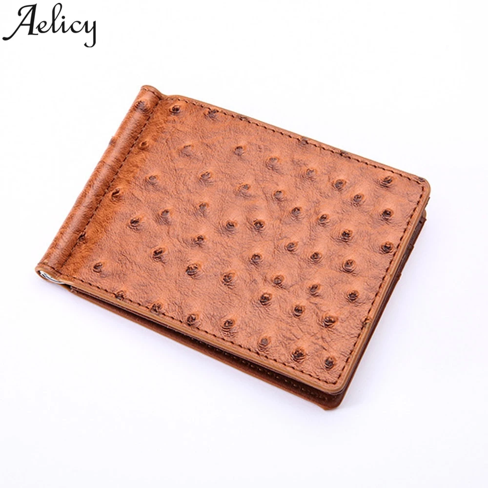 Aelicy деловой короткий кошелек кожаные женские и мужские кошельки держатель для