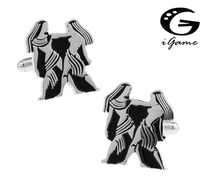 

iGame Gemini Cuff Links Novelty Constellation Design Free Shipping