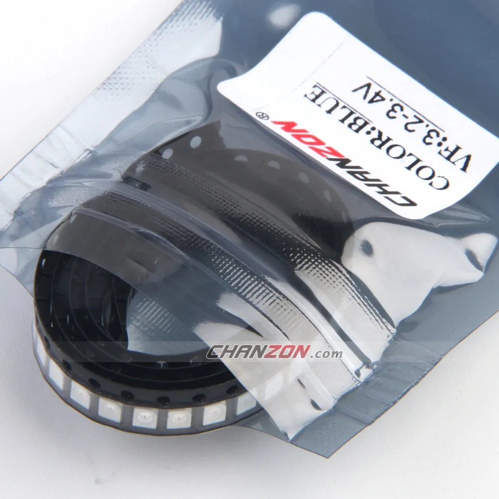 Светодиодный синий диодный светильник 20 мА 3 в SMD 100 шт. 1210 шт.|led electronic components|diodes