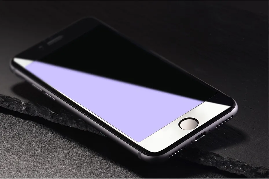 HOCO полное покрытие для стекла, с защитой против царапин пленка для Apple iphone 6 6s белая черная Защитная пленка для iphone 6 6s plus 3D мягкий край