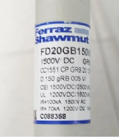 Предохранители: FD20GB150V5T CC1551 CP GRB 20 127 5 D150gRB5VI C088368 aR|Перемычки| |