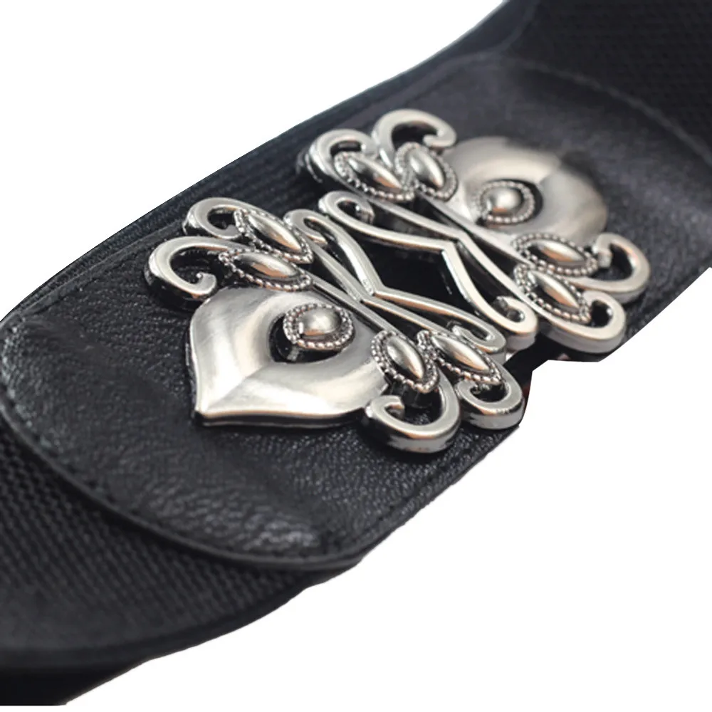 Ремень Эластичный Женский модный широкий однотонный пояс аксессуар для платьев