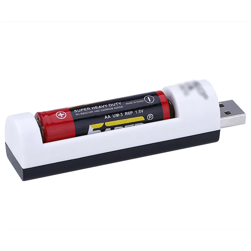 Мини 1 слот Портативный USB порт зарядное устройство для NiMH NiCD AA AAA аккумуляторная батарея зарядное устройство s для AA AAA батареи