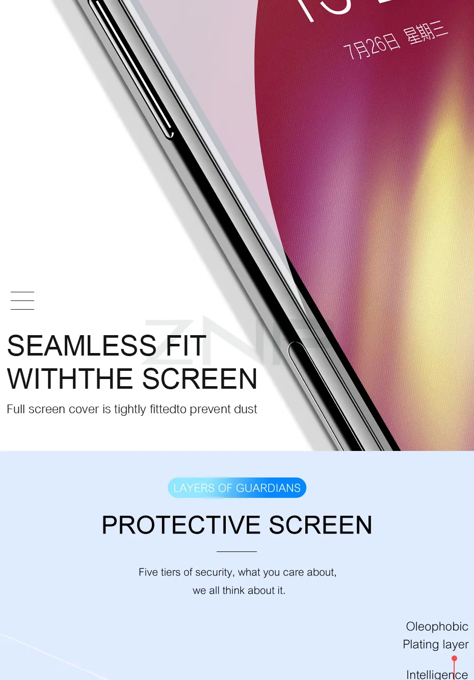 ZNP 2 шт. 15D защитное закаленное Стекло для samsung A3 A5 A7 Экран протектор для samsung J4 J6 плюс A8 J7 Стекло