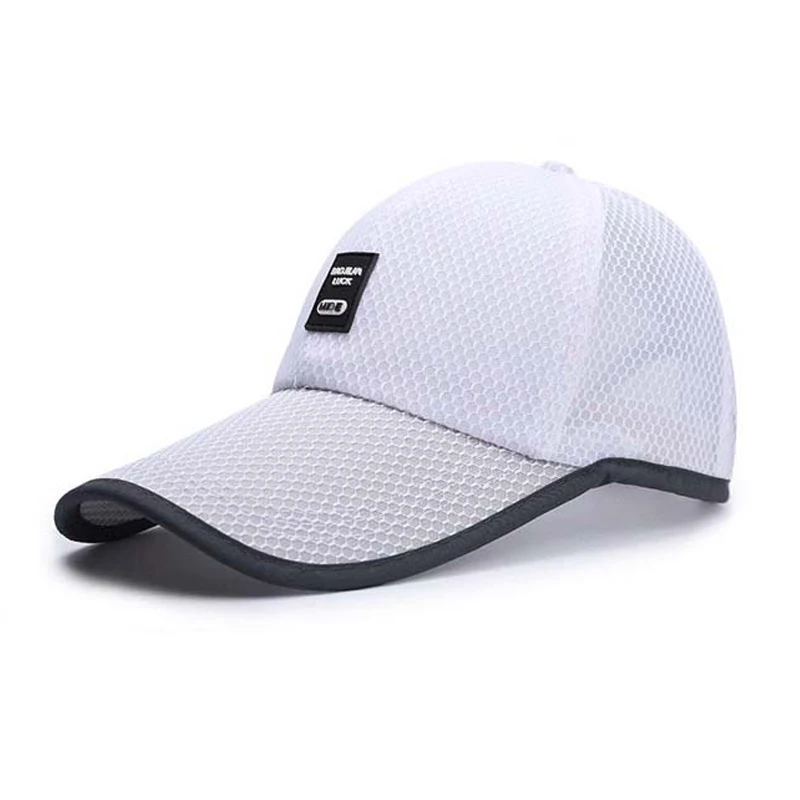 Fashion Summer Baseball Caps Men's Mesh Cap Comfortable Breathable Hats Neutral Adjustable Sports Hat Free Shipping Sale | Аксессуары