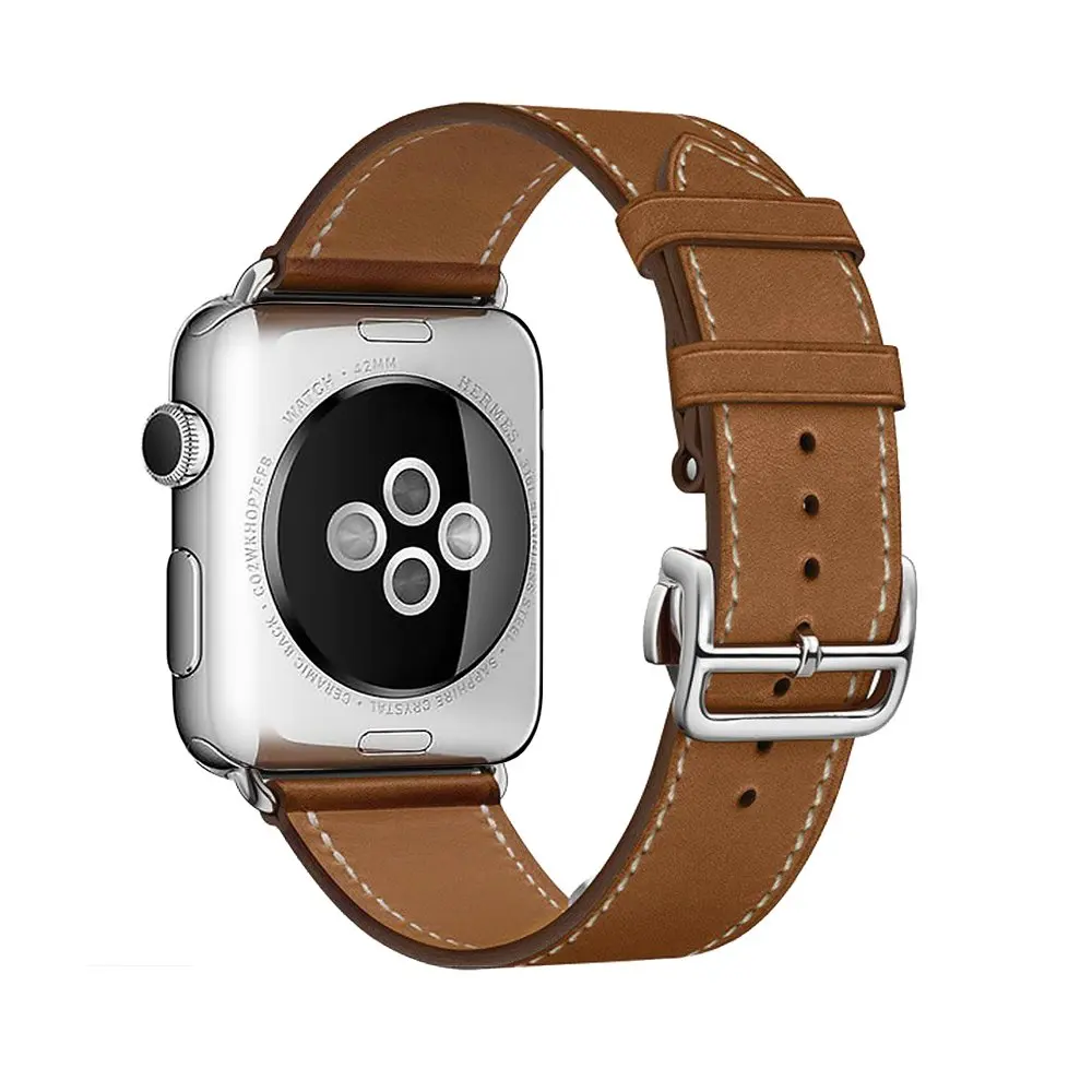 Кожаный ремешок для Apple watch band 44 мм 40 iWatch 42 38 браслет с пряжкой apple serie 3 4 5 se 6 |