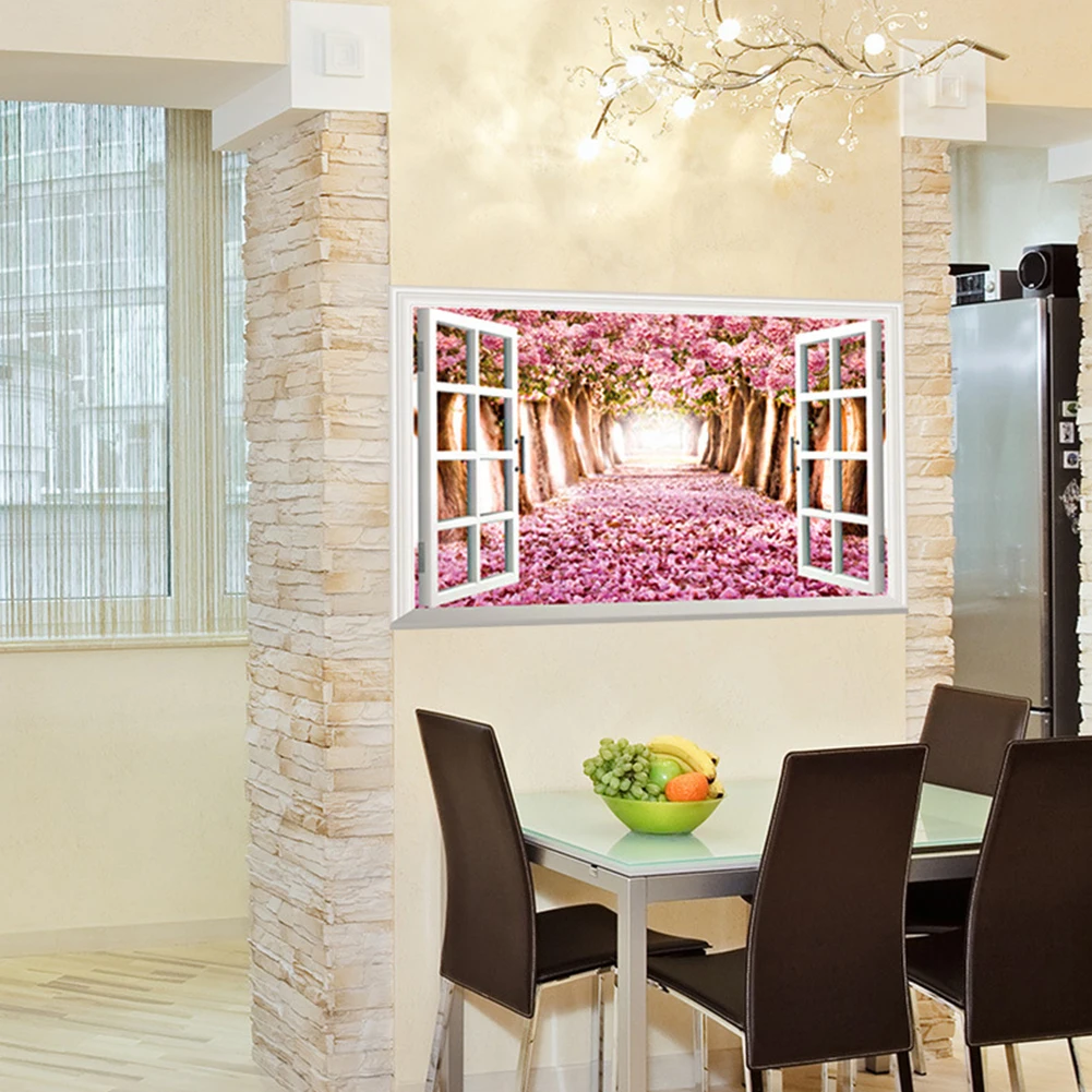 Книги по искусству наклейка домашний декор ёлки 3D эффект павших оставить стены