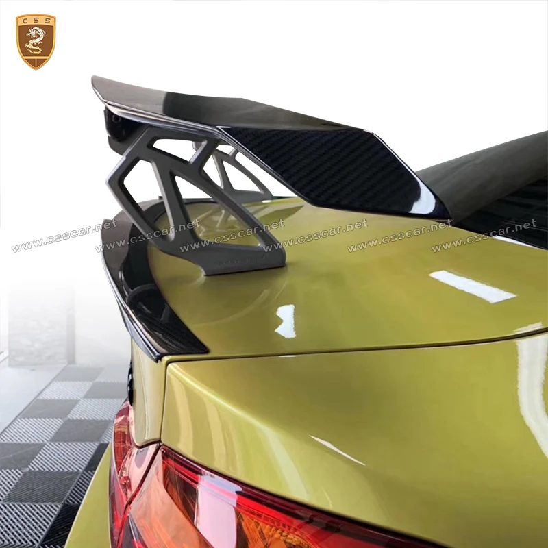 Задний спойлер из углеродного волокна крышка багажника заднее крыло для BMW M3 M4
