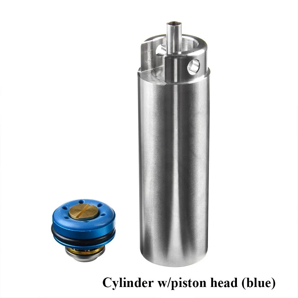 Cylinder and PD B SHS AEG Tune Up Kit CNC фрезерованная Нержавеющая Сталь цельный цилиндр Бесшумная головка поршня страйкбол Пейнтбол армейский охотничий аксессуар - Цвет: Cylinder and PD B