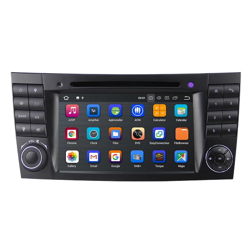 KSAOTU 7 &quotDAB + 4G Android 8 0 автомобильный DVD плеер SD GPS для Mercedes Benz E class W212 (2002