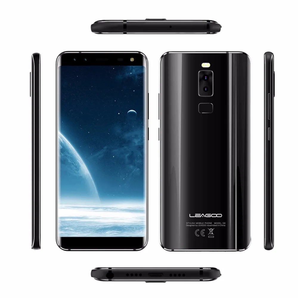 LEAGOO S8 фаблет 4G Android 7 0 5 72 дюймов mtk6750t восемь ядер 1 ГГц 3 ГБ Оперативная память 32