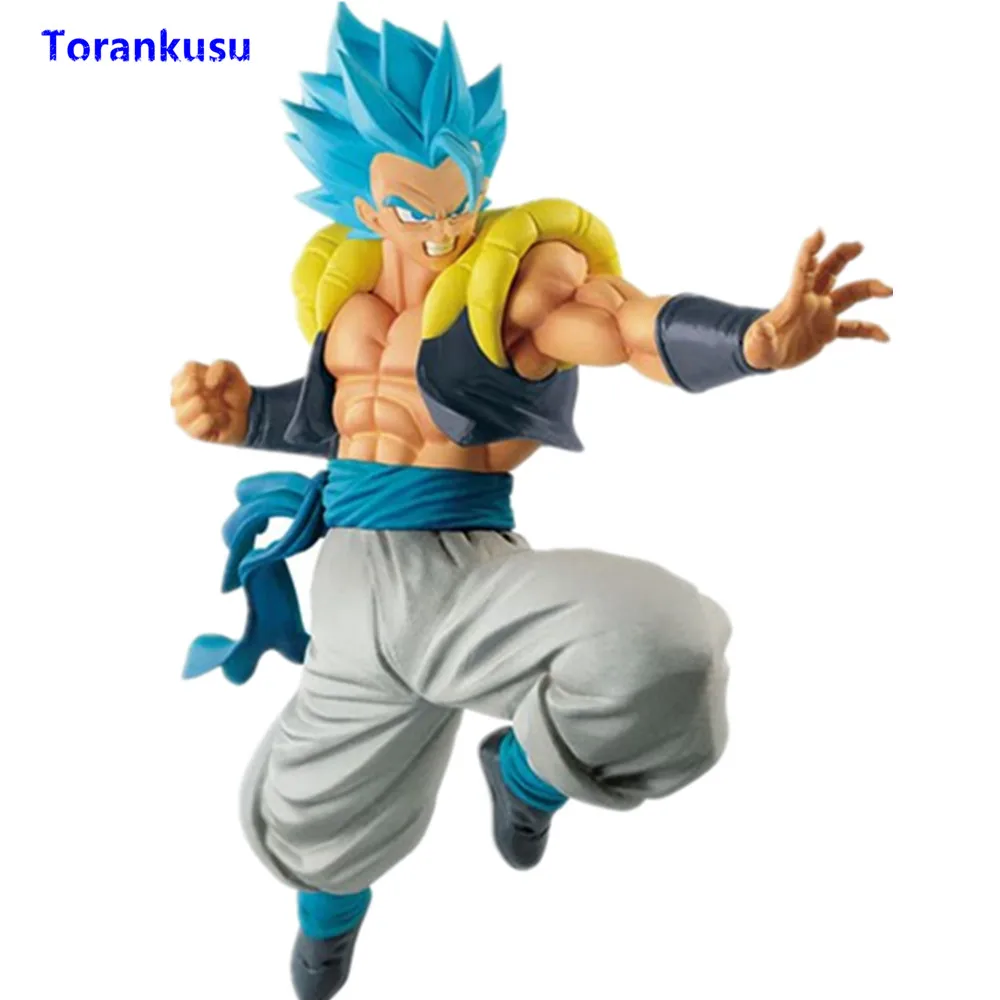 Фигурки Dragon Ball Z из аниме фигурки Blue Gogeta Super Sapiyan ПВХ экшн фигурка Коллекционная