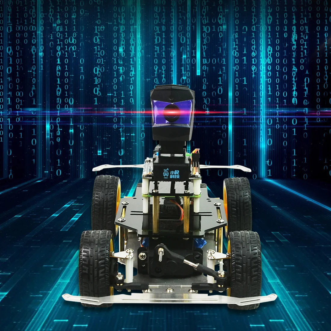Автомобиль NFSTRIKE Donkey Car умный робот подписчик с ИИ линией Opensource самостоятельное