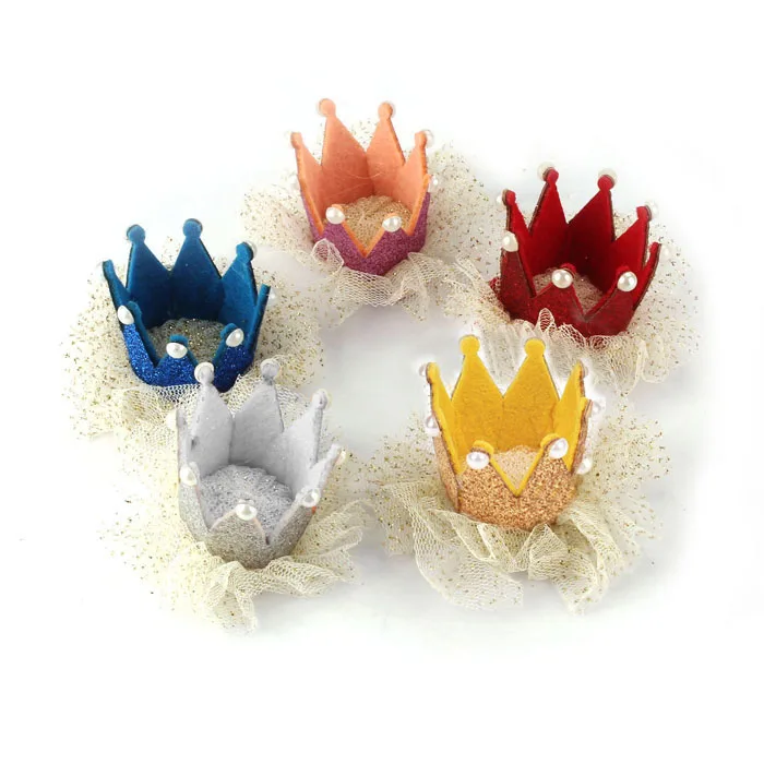 Лидер продаж корона для маленькой девочки жемчужная принцесса зажим волос