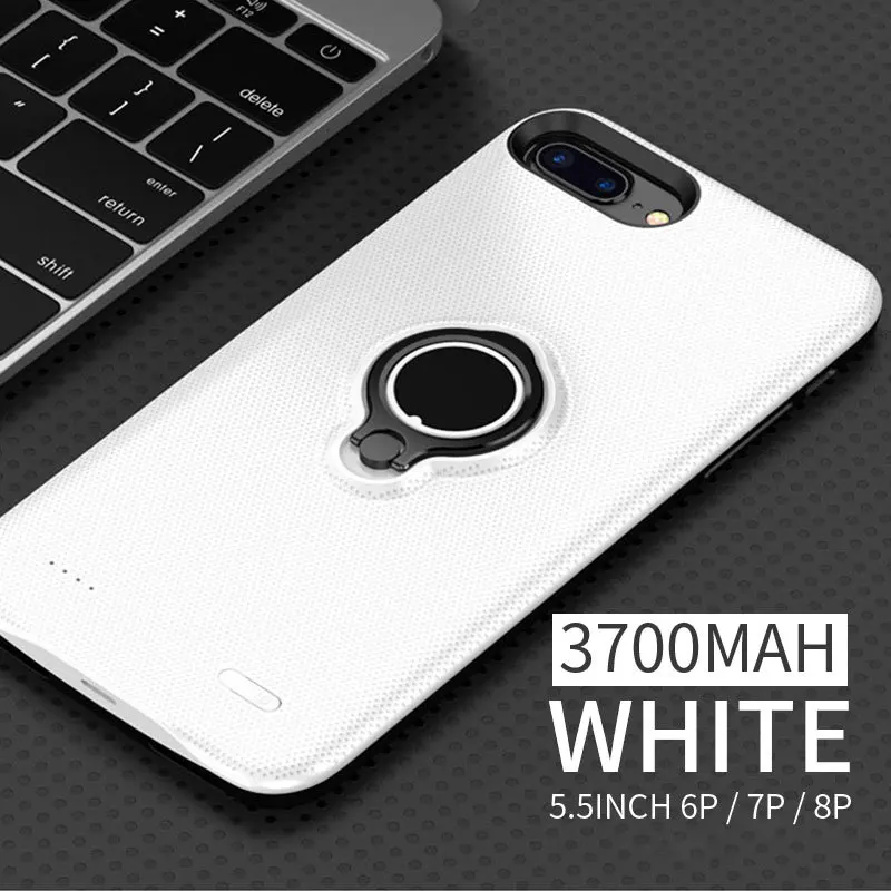 3700 mAh Extpower 7200 mAh батарея зарядное устройство Чехлы для iphone 6 6s 7 8 Магнитная подставка чехол для телефона iphone 6 6s 7 8 Plus Упаковка резервного копирования - Цвет: 3700 mAh