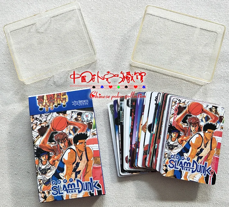 Новые милые бумажные игральные карты для покера из мультфильма SLAM DUNK