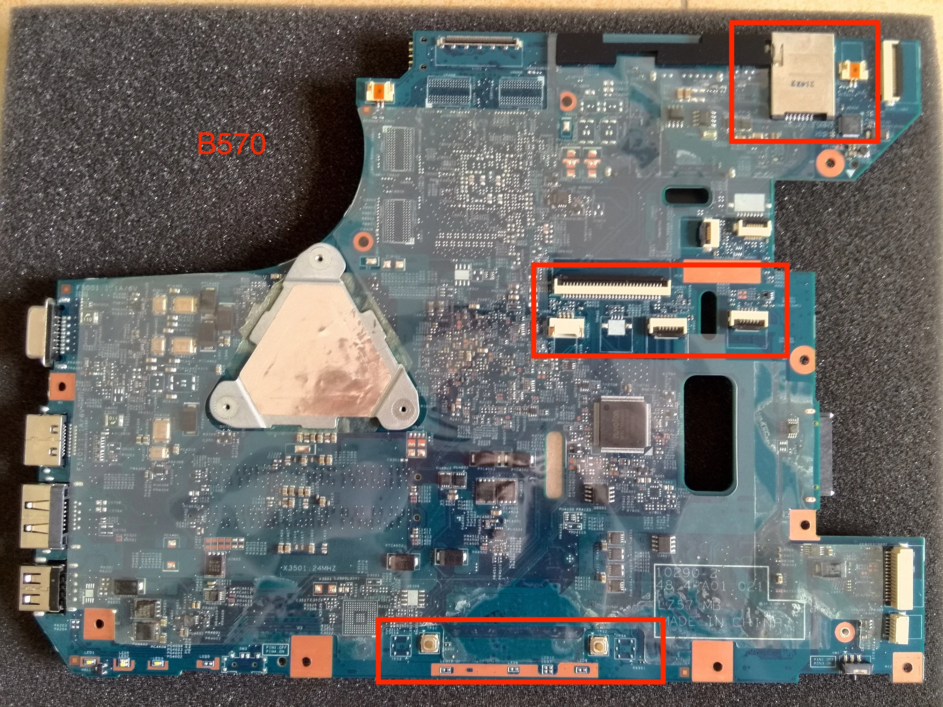 Материнская плата для ноутбука Lenovo B570 B570E 48 4pa01. 021|Материнские платы| |