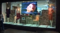promotion 2 square meters black color rear projection screenfoilfilm for 3d holo display trade show retail advertising