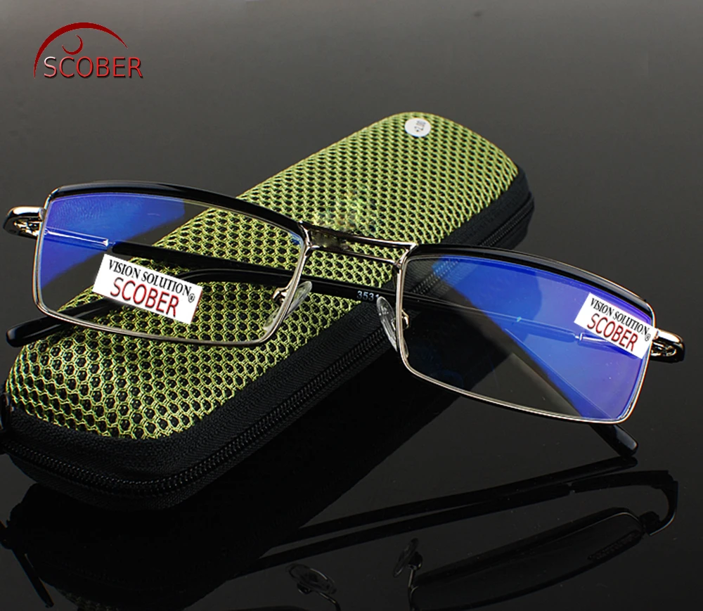 = SCOBER поляризованные линзы с клипсой + классические синим покрытием из титанового