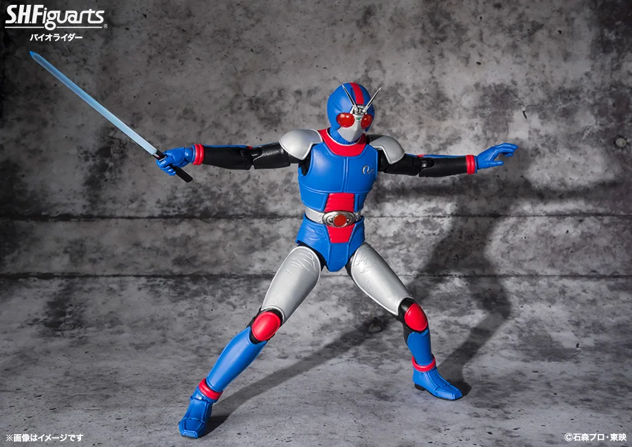 PrettyAngel Подлинная Bandai Tamashii нациями S. H. Figuarts маска Райдер черный RX биоридер