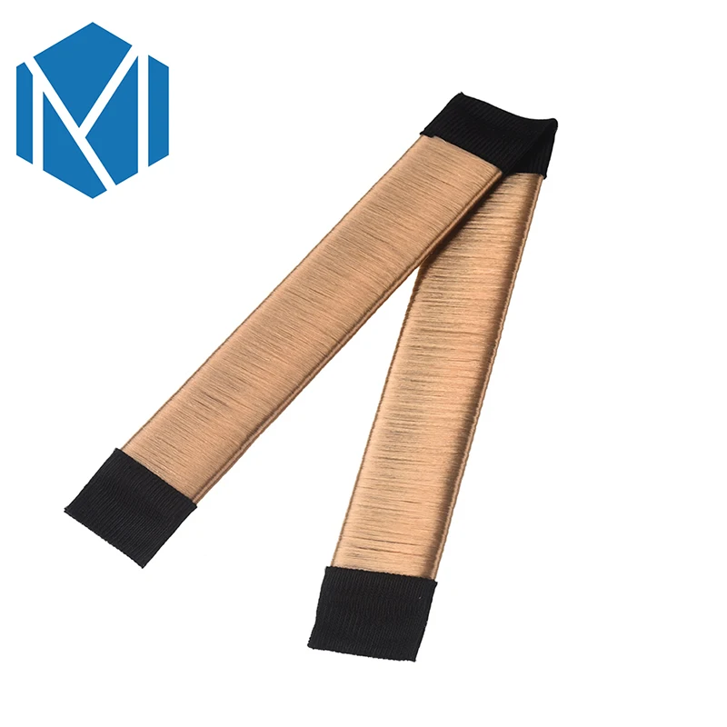 Заколка твистер с искусственными волосами MISM 15 см|bun maker|hair bandchildren band |