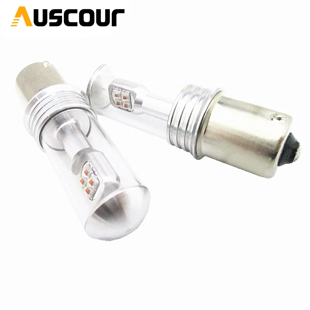 1 шт. 1156 BA15S 1157 BAY15D 2525 8 SMD Вт Неполярные красные светодиодные лампы указатели