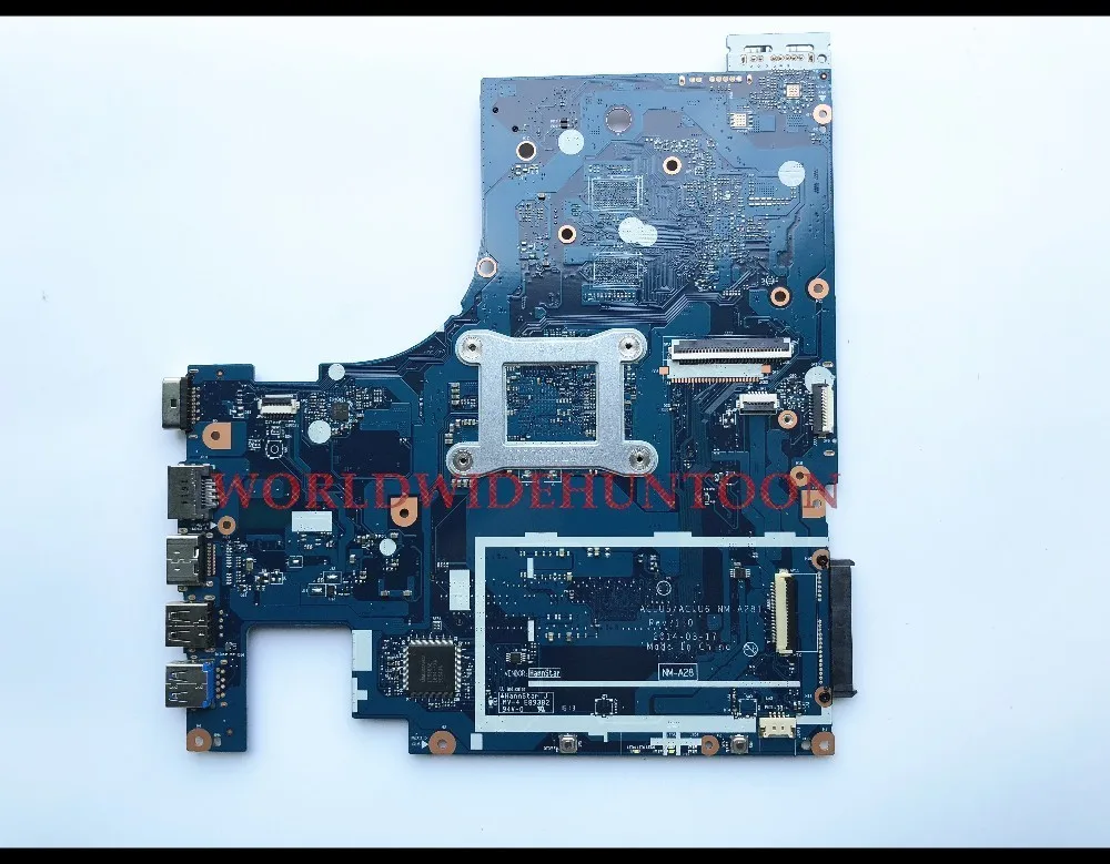 Оптовая продажа ACLU5/ACLU6 материнская плата для ноутбука Lenovo NM A281 DDR3 100% полностью