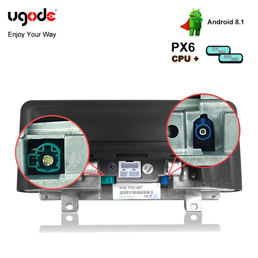 Автомобильный мультимедийный плеер uasco PX6 стерео-навигатор на Android 9 0 с GPS для BMW X1