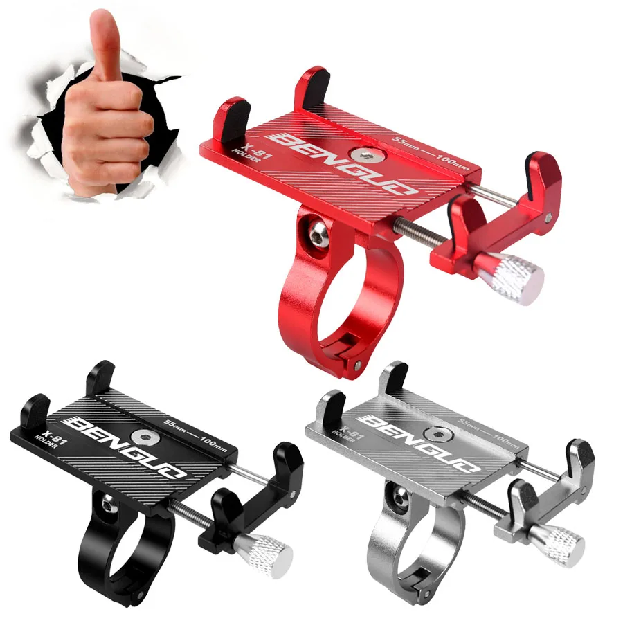 Держатель мобильного телефона из алюминиевого сплава для 3 5-6 2 дюймов кронштейн