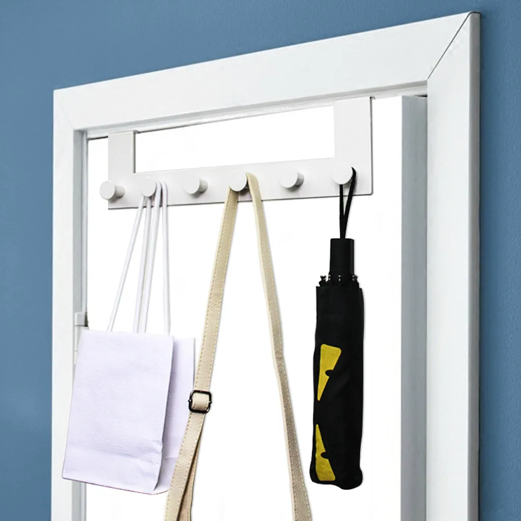 Adjustive железная вешалка для задней двери крючок ванной кухонные аксессуары