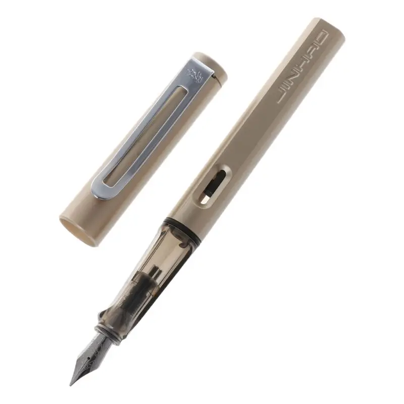 Jinhao 599-A роскошная мужская перьевая ручка бизнес-Студенческая 0,5 мм Средний Тонкий перьевая каллиграфия школьные офисные принадлежности пишущий инструмент