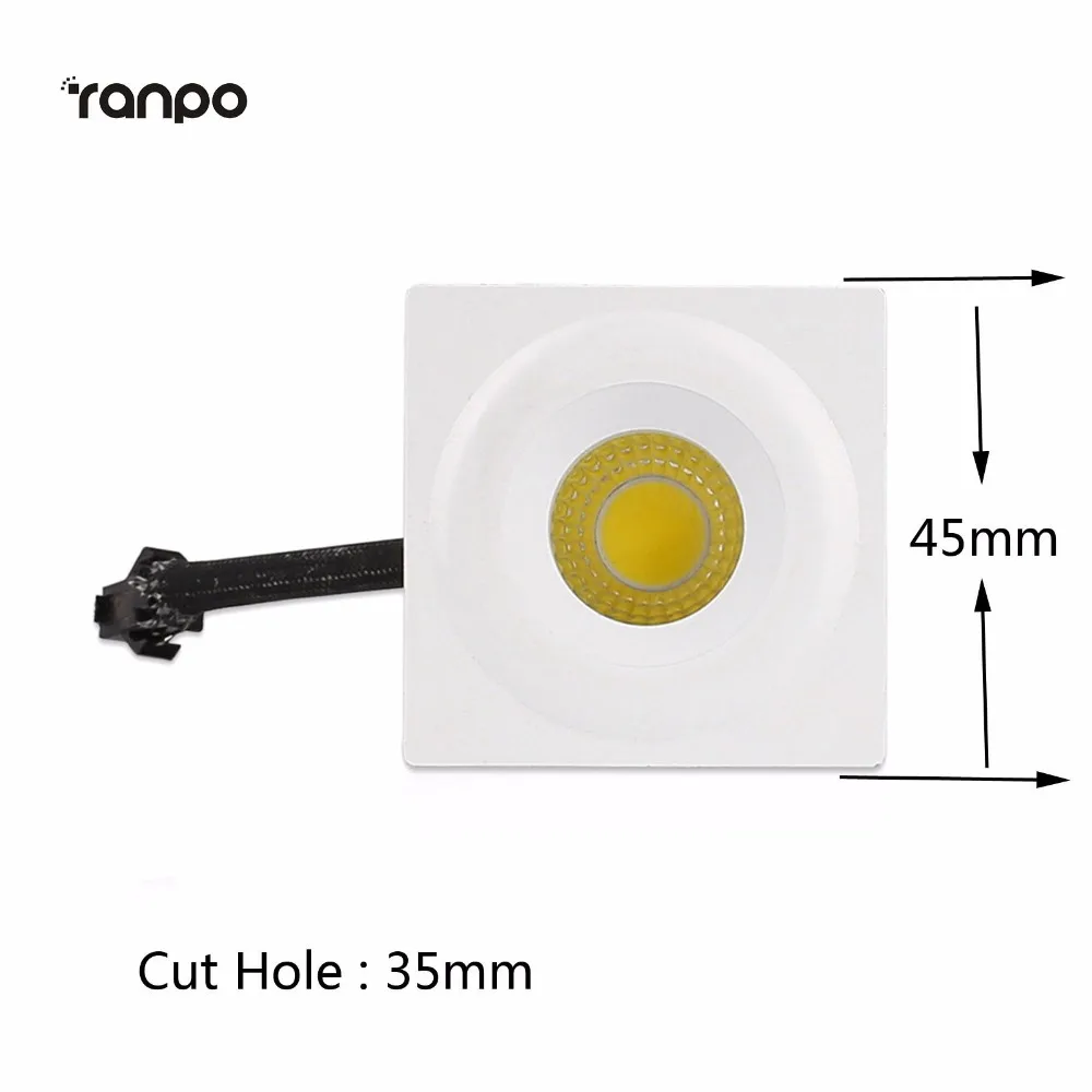 Новое поступление 3 Вт миниатюрный Встраиваемый светодиодный потолочный