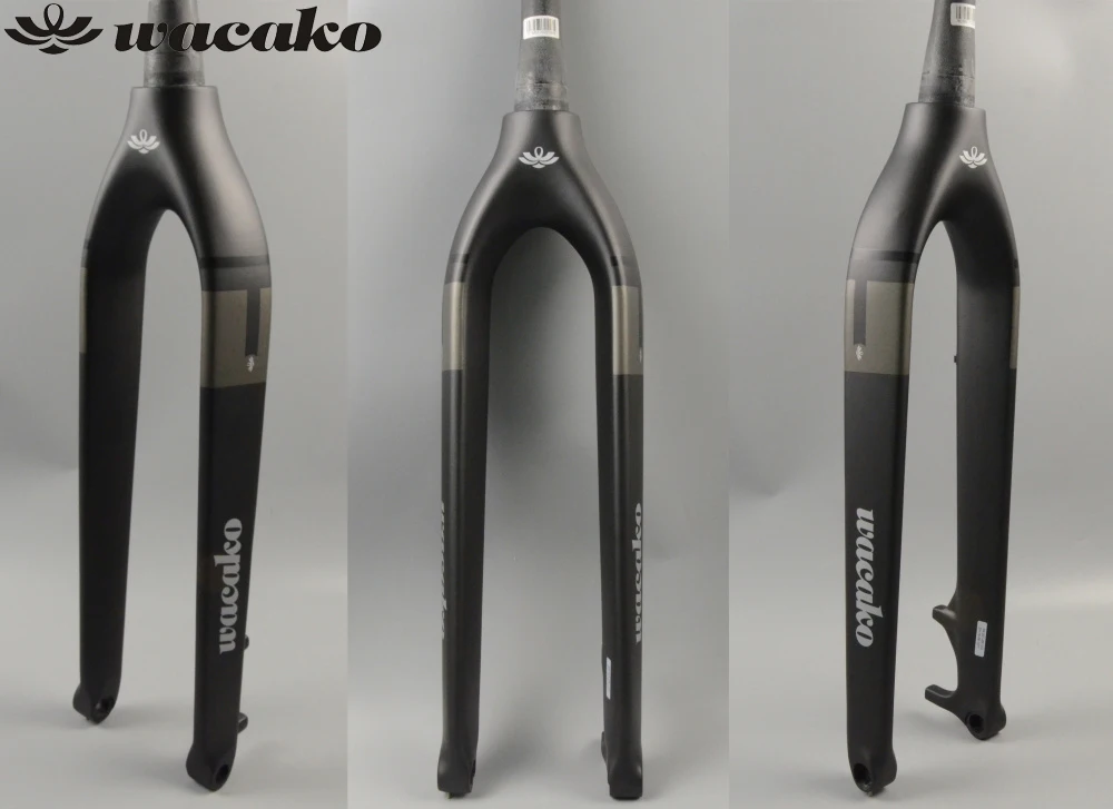 Вилка wacako 29er для горного велосипеда Карбоновая вилка Bicicletas жесткая коническая