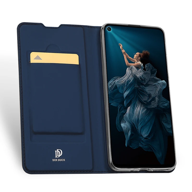 Чехол для Huawei Honor 20 Pro откидной Роскошный чехол из искусственной кожи