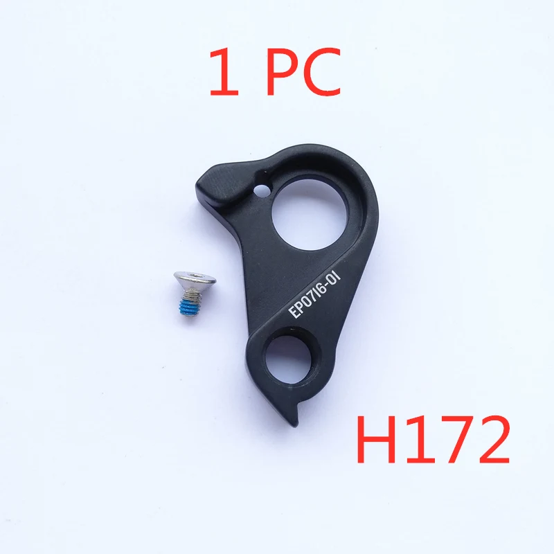HWG172P1 1 шт. велосипедный переключатель MTB дорожный велосипедная Экипировка вешалка кронштейны переключателя передач для cannonsdale куб с болтами - Цвет: HWG172P1