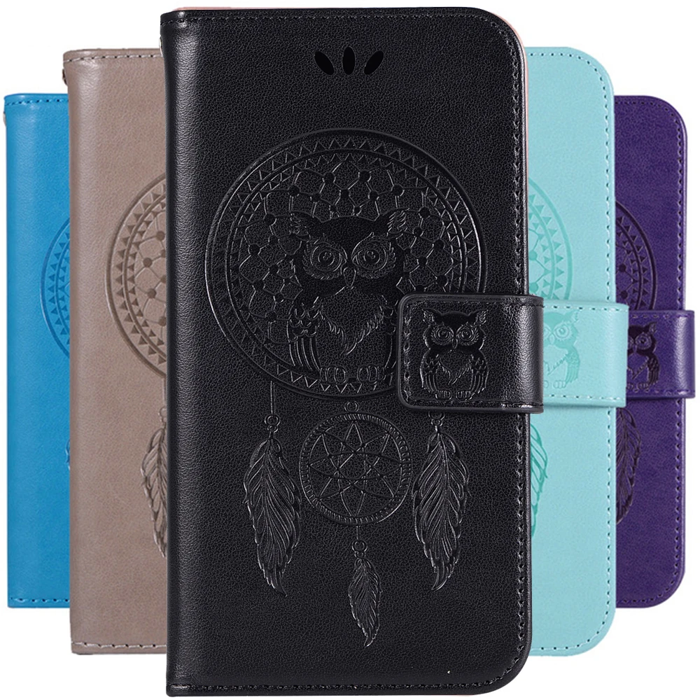

Dream Catcher Owl Pattern Book Case Leather For ASUS Zenfone ZB631KL / 3 Laser ZC551KL / 3 Max ZC553KL Flip Wallet Cover Shell