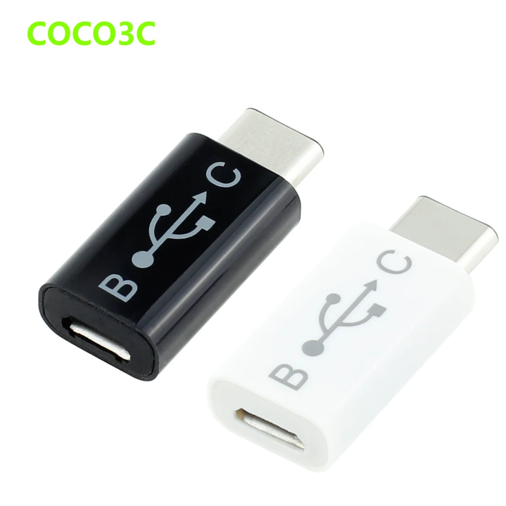 

USB-C Male to USB 2.0 Micro B Female adapter USB 3.1 Type C Converter for Macbook Chromebook LeTV Mobile Phone