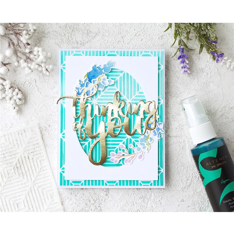 Irregular Shape DIY Plastic Stencil Scrapbooking Card Decorative Embossing Crafts Templates Embellishments 6x6 inch | Дом и сад