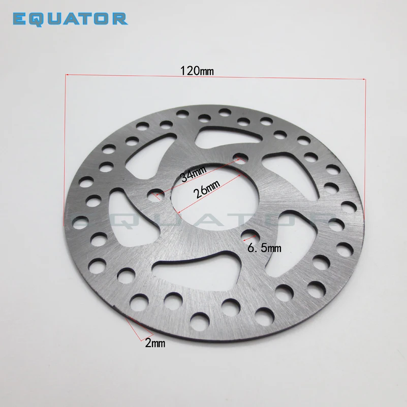 Brake Disc Disk plate rotor For Electric Gas Scooter 47cc 49cc 2 Stroke Engine ATV Quad Go Kart Dirt Pocket Mini Bike Motorbike |